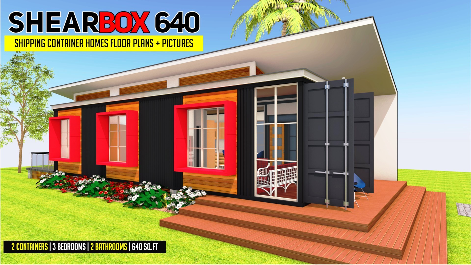 SHEARBOX 640 | Shipping Container Homes Plans