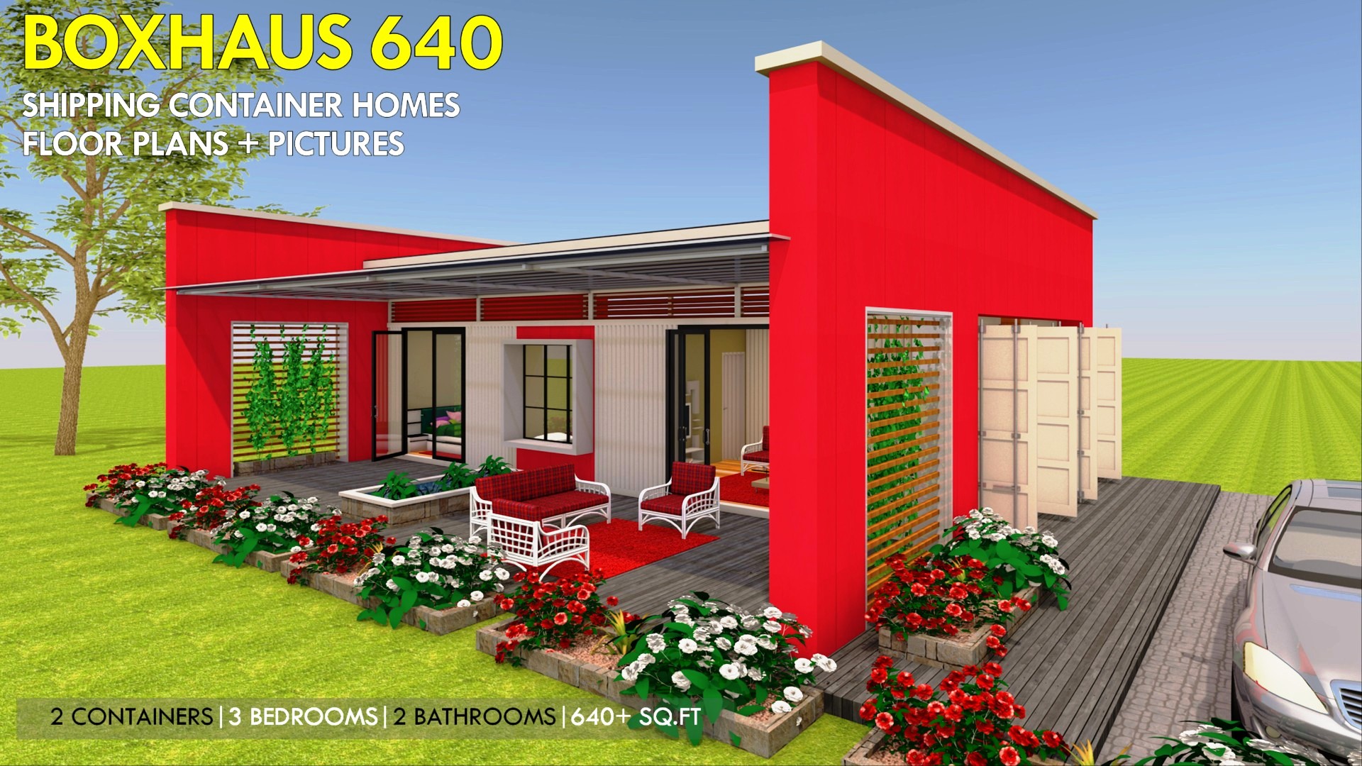 Modbox 2880 Modern Shipping Container Homes Plans - Bank2home.com