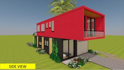 Modular Shipping Container 4 Bedroom Prefab Home Design With Floor ...