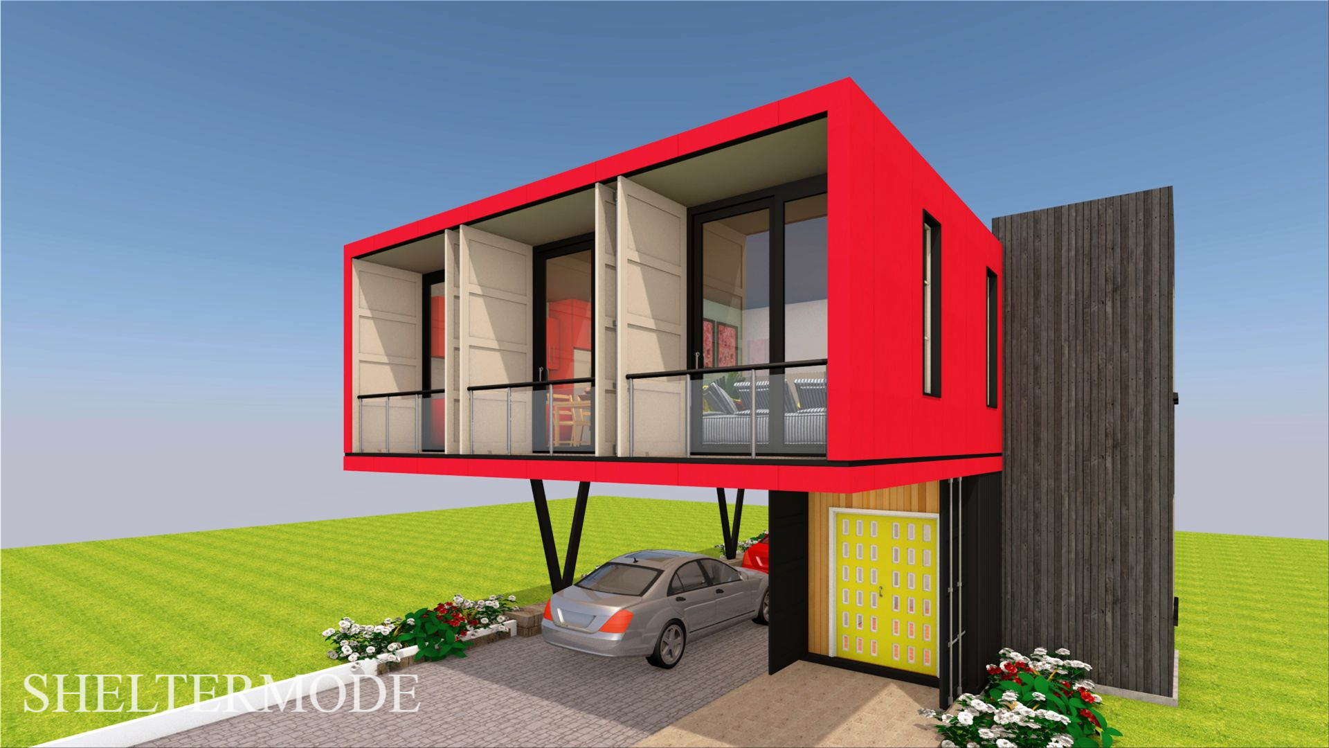 Shipping Container 3 Bedroom House Design TOPBOX 1120